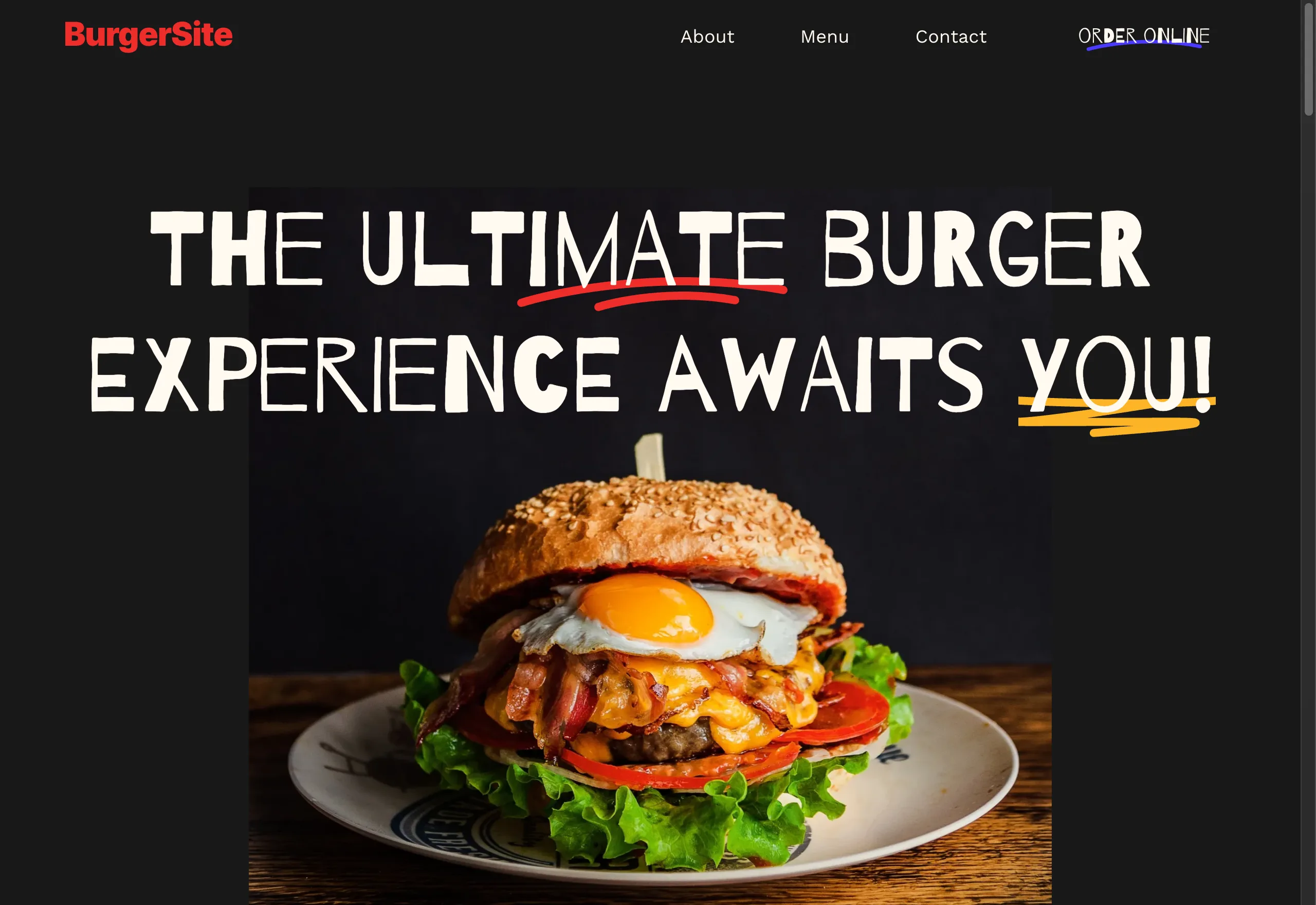 BurgerSite — Burger Joint