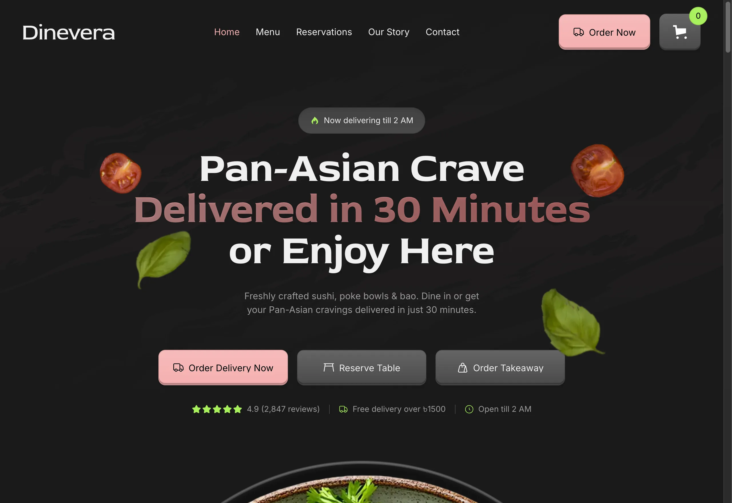 Dinevera — Pan-Asian Delivery