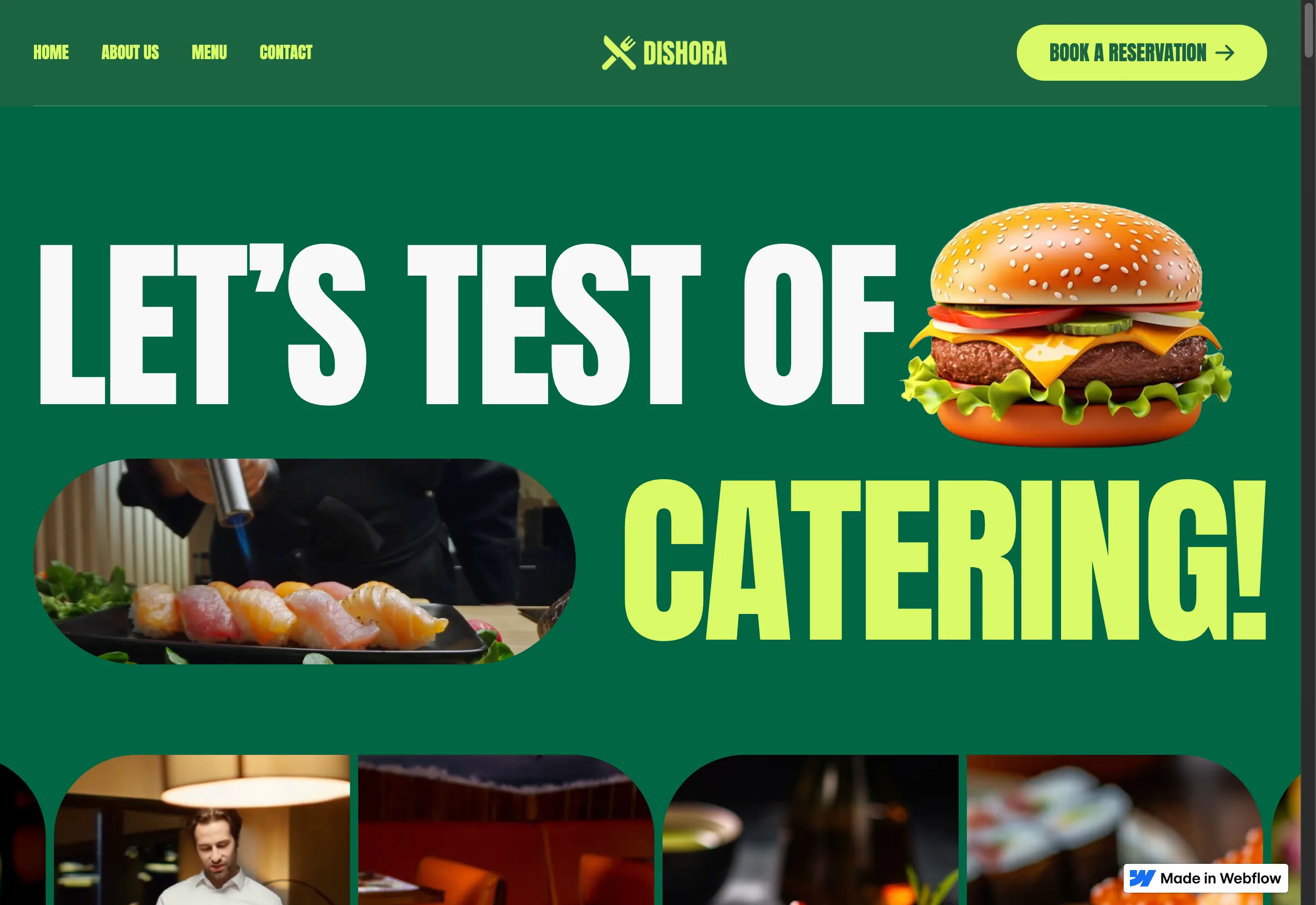 Dishora — Restaurant & Catering