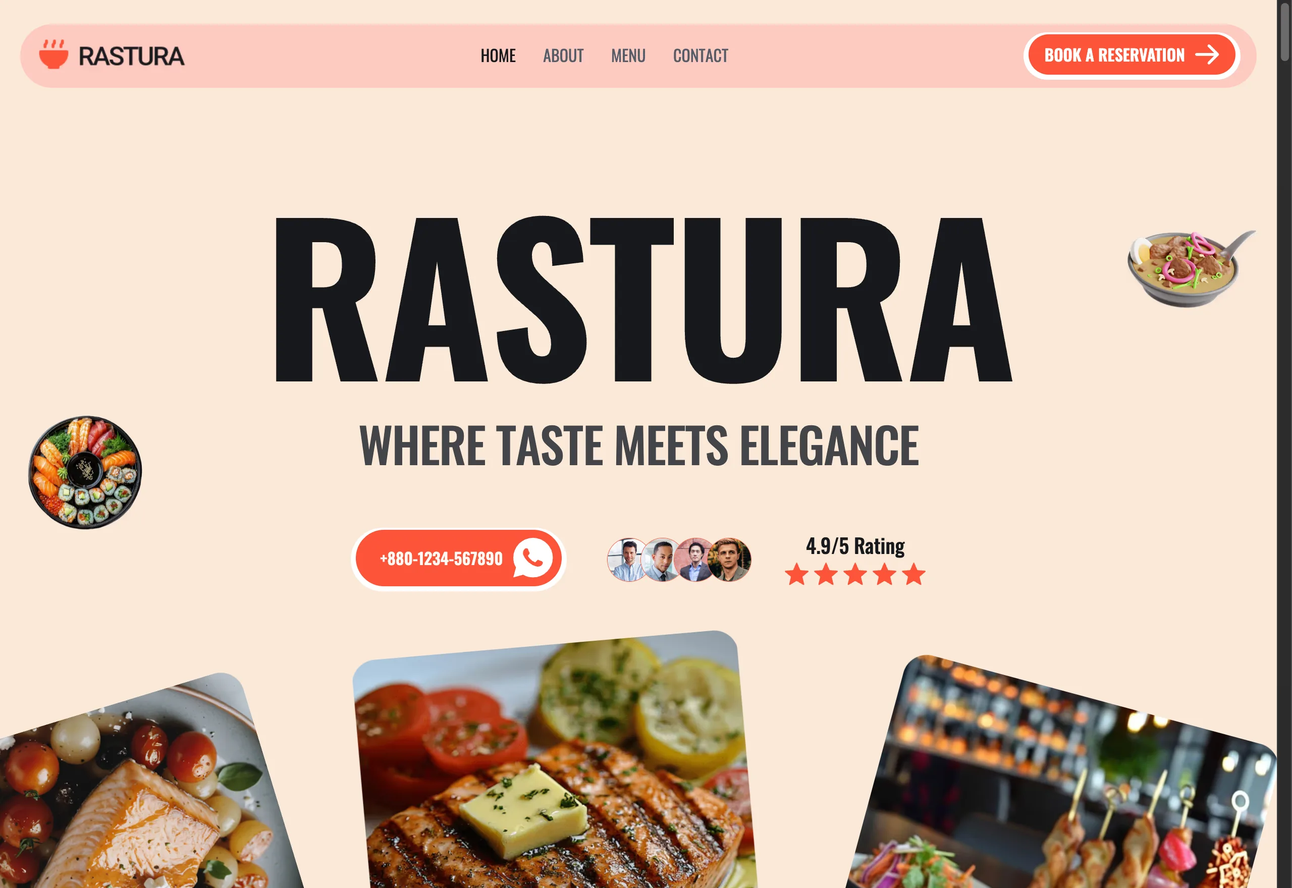 Rastura — Fine Dining